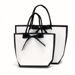 5pcs Fresh Cardboard Tote Bags for Kids' Parties