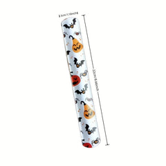 12pcs Halloween Slap Bracelet Skeleton Wrist Pop Circle