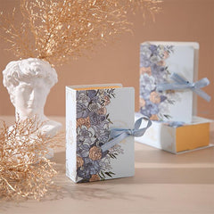 5pcs Book Shape Candy Boxes Paper Bags Wedding Birthday Party Decor