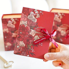 5pcs Book Shape Candy Boxes Paper Bags Wedding Birthday Party Decor