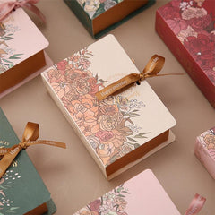 5pcs Book Shape Candy Boxes Paper Bags Wedding Birthday Party Decor