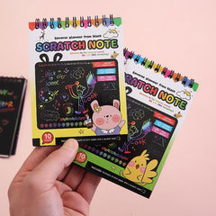 DIY Scratch Painting Book - Unlock Creative Potential