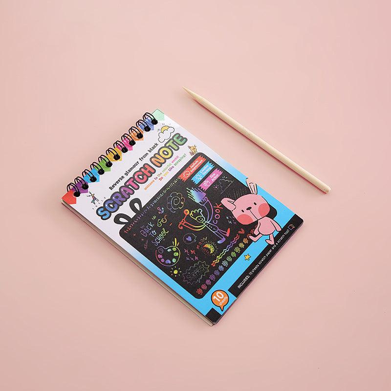 DIY Scratch Painting Book - Unlock Creative Potential