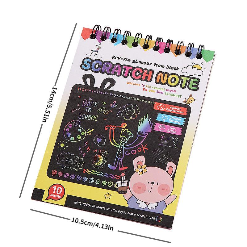 DIY Scratch Painting Book - Unlock Creative Potential