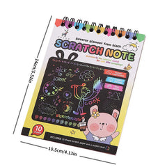 DIY Scratch Painting Book - Unlock Creative Potential