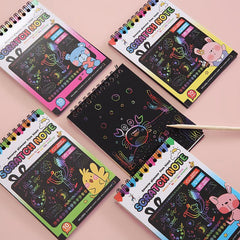 DIY Scratch Painting Book - Unlock Creative Potential