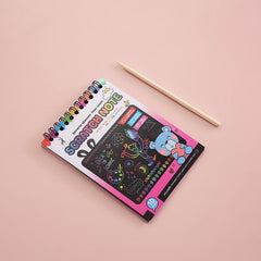 DIY Scratch Painting Book - Unlock Creative Potential