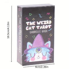 Weird Cat Tarot Cards - Fun Tarot Oracle Deck for Beginners