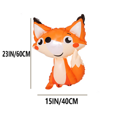20 Inch Light Film Small Animal Balloon Forest Theme Party Decoration