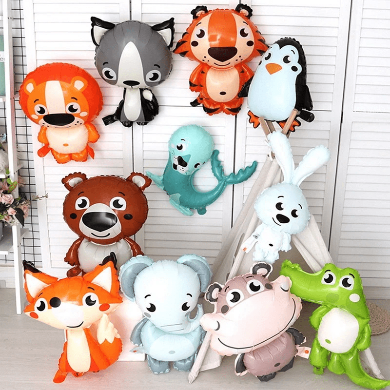 20 Inch Light Film Small Animal Balloon Forest Theme Party Decoration