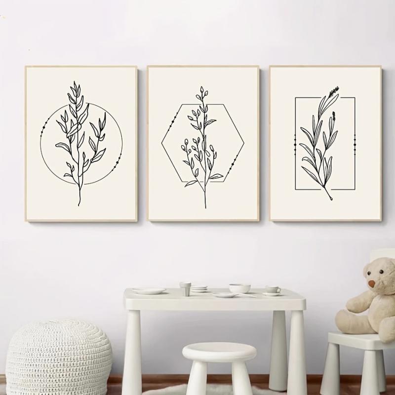 Abstract Geometry Wall Art Canvas Painting Nordic Posters For Living Room Decor