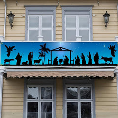 Holy Nativity Christmas Yard Signs - Large Xmas Yard Sign