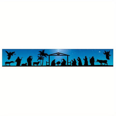 Holy Nativity Christmas Yard Signs - Large Xmas Yard Sign