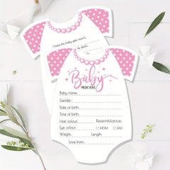 10pcs Baby Shower Game Cards Predictions & Advice Baby Shower Decorations
