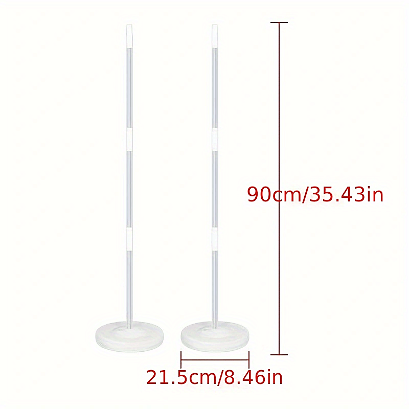 2 Pack Balloon Column Arch Kit for Wedding and Party