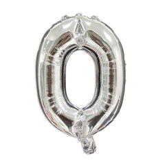 16 Silver Number Balloon Holiday Decoration Home Party Balloon