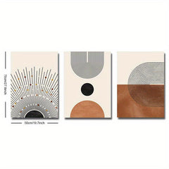Sunshine Geometry Graphic Arch Wall Poster for Living Room Bedroom Office Decor