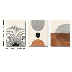 Sunshine Geometry Graphic Arch Wall Poster for Living Room Bedroom Office Decor