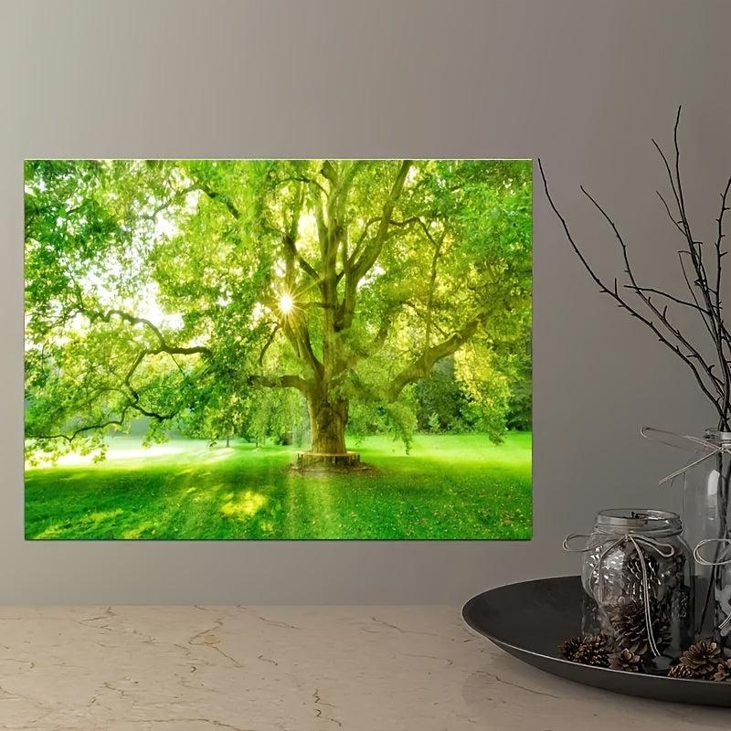 Forest Landscape Painting On Canvas Wall Art
