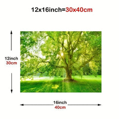 Forest Landscape Painting On Canvas Wall Art
