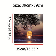Sea Sunset Canvas Painting for Home Decor
