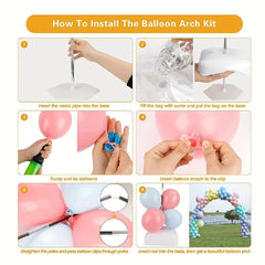 Water Fillable Balloon Arch Kit Party Supplies Wedding Baby Shower Home Decor