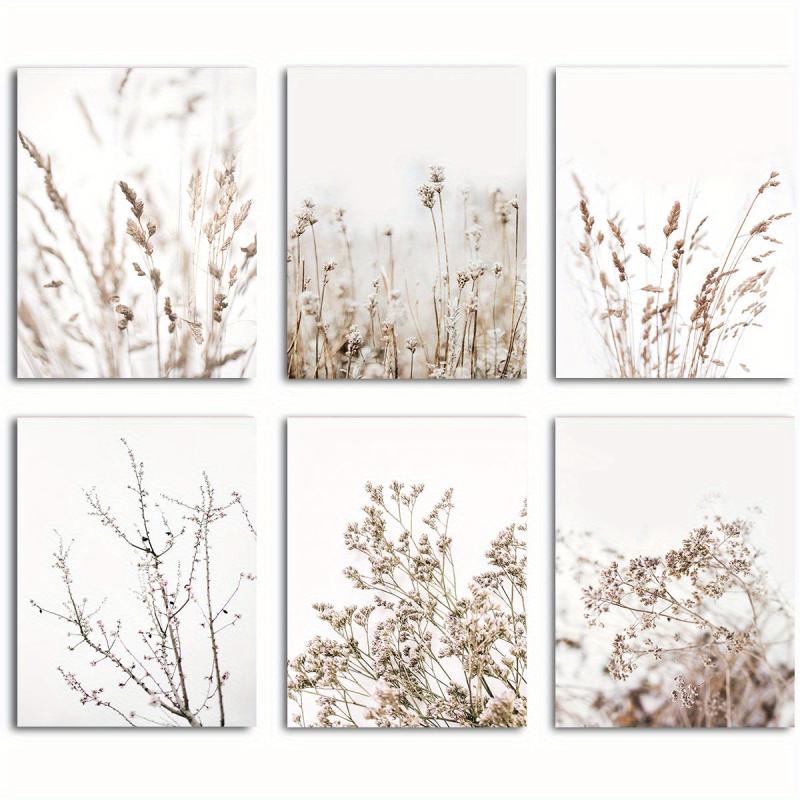 6pcs Nordic Landscape Painting Minimalist Canvas Print for Home Decor