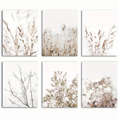 6pcs Nordic Landscape Painting Minimalist Canvas Print for Home Decor