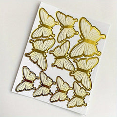 20pcs Butterfly Cake Top Happy Birthday Cake Top Girl Birthday Party Decoration