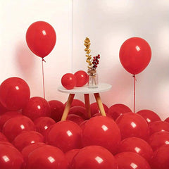 10pcs Assorted Rainbow Latex Balloons: Birthday Party Decor
