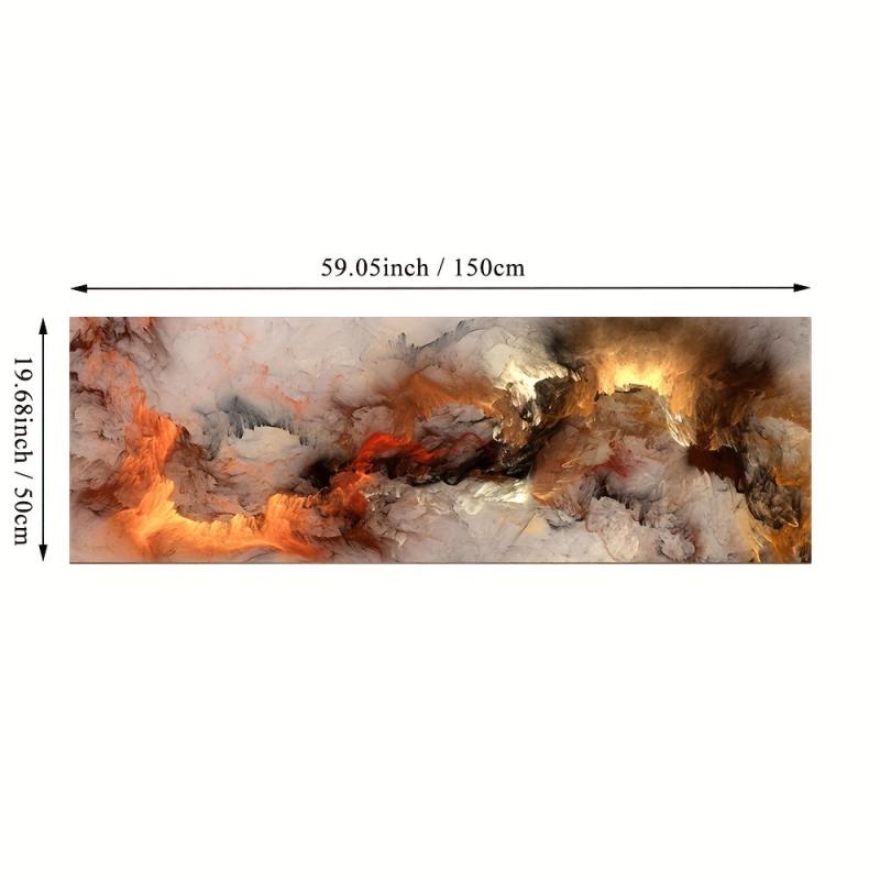 Colorful Tumbling Clouds Canvas Poster Abstract Landscape Wall Art