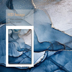 3pcs Marble Abstract Art Canvas Posters for Home and Office Decoration