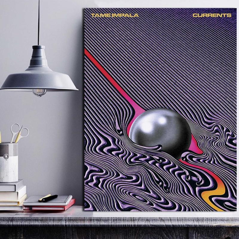 Abstract Canvas Painting Gravity Ball Wall Art