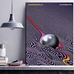 Abstract Canvas Painting Gravity Ball Wall Art