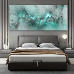 Abstract Decorative Painting Green Large Independent Thinking Abstract Paint