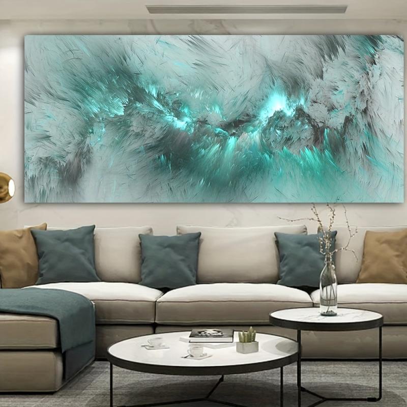 Abstract Decorative Painting Green Large Independent Thinking Abstract Paint