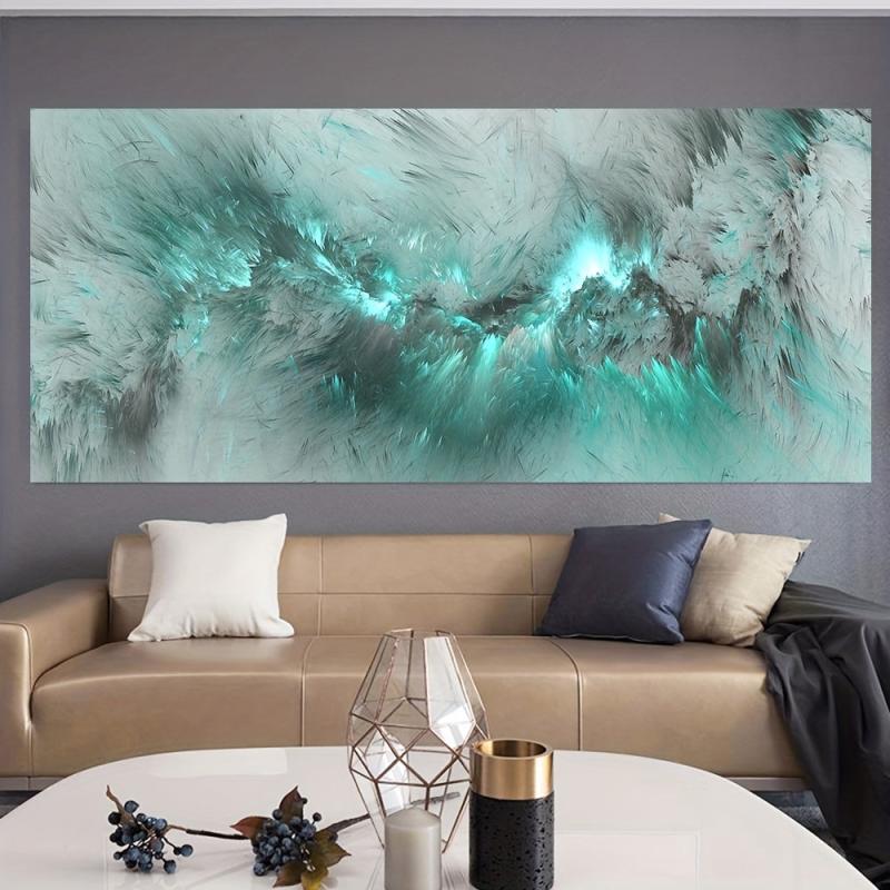 Abstract Decorative Painting Green Large Independent Thinking Abstract Paint