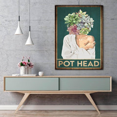 Abstract Art Petal Girl Motivating Women Poster Wall Decor