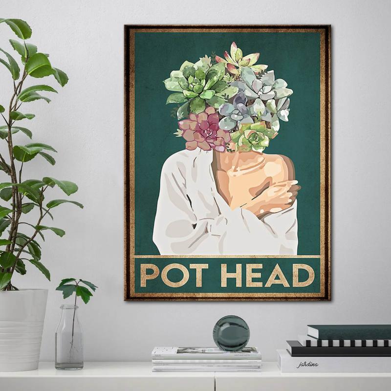 Abstract Art Petal Girl Motivating Women Poster Wall Decor