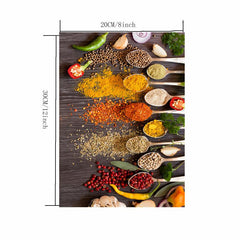 Framed Kitchen Spice Fragrance Wall Art Family Mural Decor