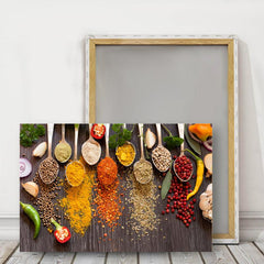 Framed Kitchen Spice Fragrance Wall Art Family Mural Decor