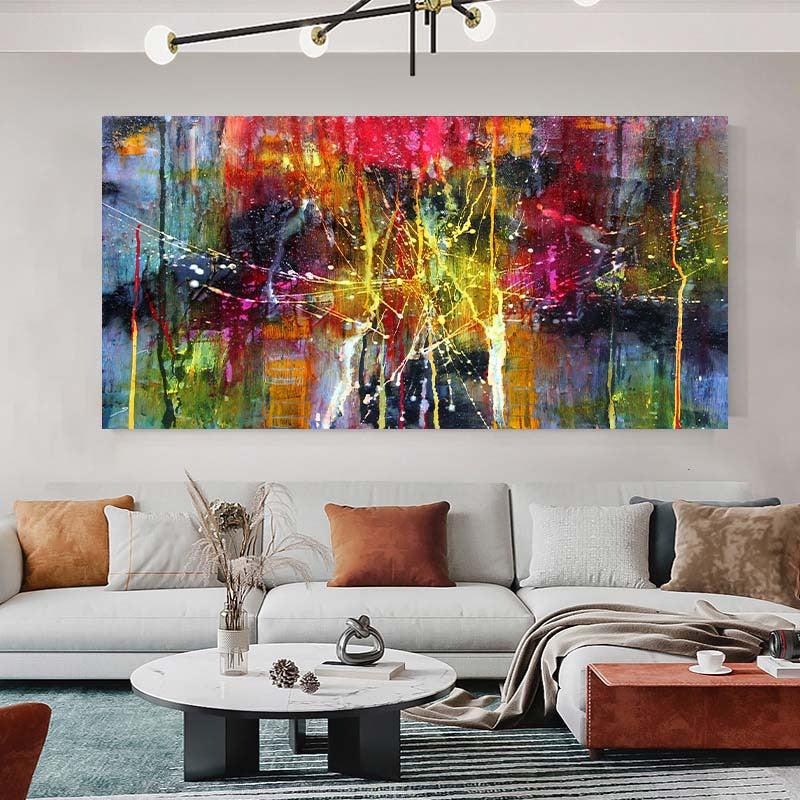 Canvas Poster Abstract Art Paintings On Wall Canvas Pictures Ideal Gift