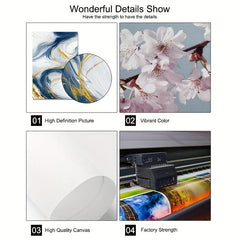 3pcs Canvas Poster Abstract Canvas Painting for Bedroom Decor