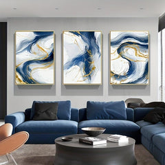 3pcs Canvas Poster Abstract Canvas Painting for Bedroom Decor