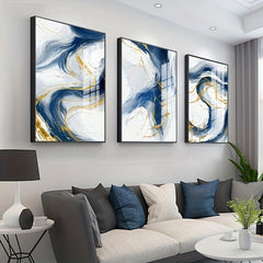 3pcs Canvas Poster Abstract Canvas Painting for Bedroom Decor