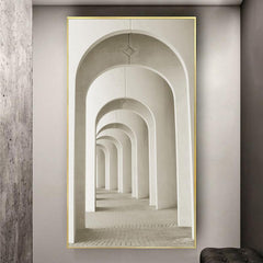 Canvas Painting Space Extension Corridor Nordic Minimalism Art