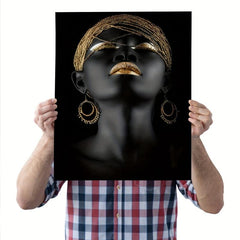 3pcs African Women's Wall Painting Art Posters And Prints