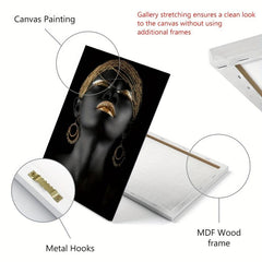 3pcs African Women's Wall Painting Art Posters And Prints