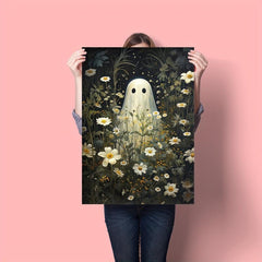 Canvas Poster Romantic Ghost Flower Still Life Painting Decoration