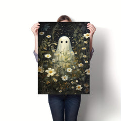 Canvas Poster Romantic Ghost Flower Still Life Painting Decoration